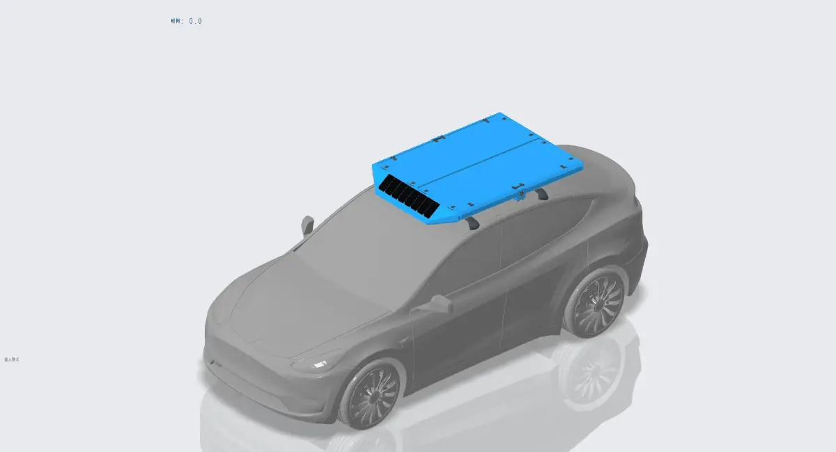 SolarSails product on electric vehicle